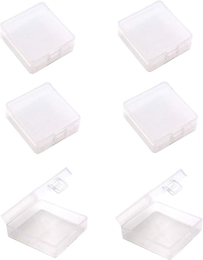 (Pack of 6 9V Battery Storage Case, 9 Volt Battery Storage Box, 9 Volt Battery by Wayllshine